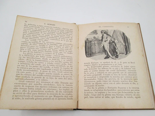 El Condesito. Ramón Sopena. Biblioteca Selecta. Tapas duras. Ilustraciones. 1934
