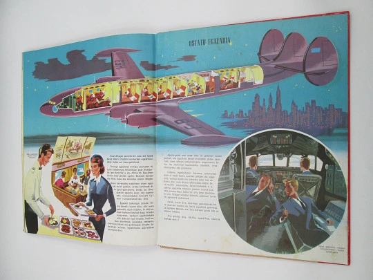El mundo de los viajes rápidos. Margo Ederdun enciclopedia. Timun Mas. Ilustrado. 1970