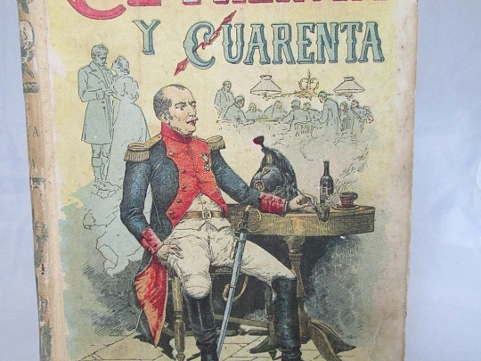 El Treinta y Cuarenta. 1900. Calleja. Edmond About. Madrid