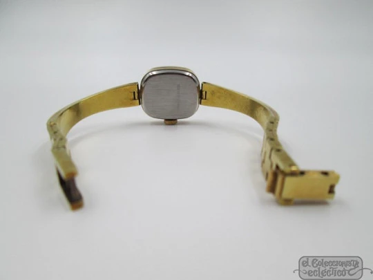 Ema. Steel & gold plated. Manual wind. Woman. Swiss. Bracelet