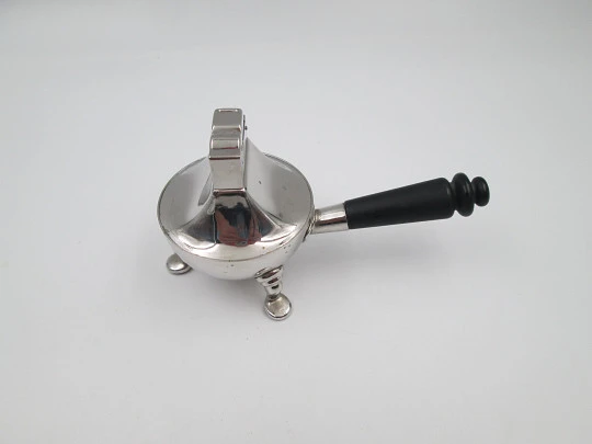 Encendedor de sobremesa a gasolina American Safety Razor. Metal cromado. 1940 Encendedor de sobremesa a gasolina American Safety Razor. Metal cromado. 1940
