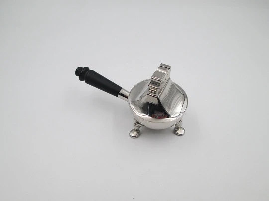 Encendedor de sobremesa a gasolina American Safety Razor. Metal cromado. 1940 Encendedor de sobremesa a gasolina American Safety Razor. Metal cromado. 1940