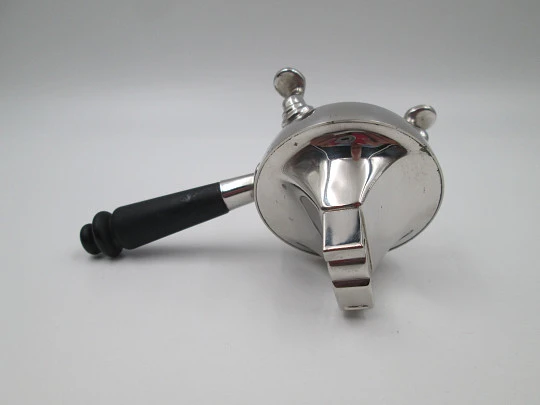 Encendedor de sobremesa a gasolina American Safety Razor. Metal cromado. 1940 Encendedor de sobremesa a gasolina American Safety Razor. Metal cromado. 1940