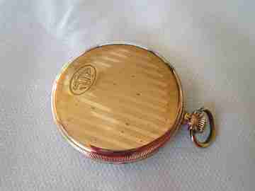 Enrique Ruiz Cartagena. Gold plated. Stem-wind. Swiss movement. 1930's