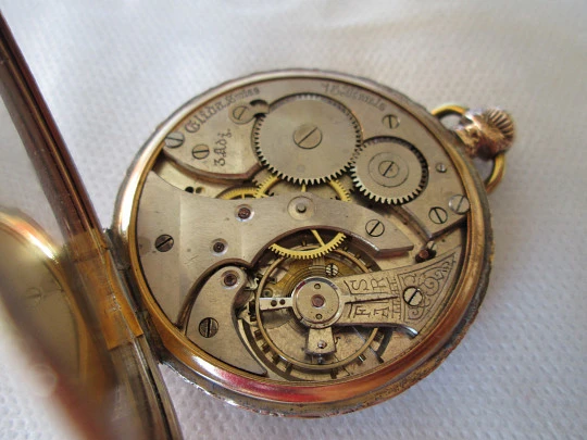 Enrique Ruiz Cartagena. Gold plated. Stem-wind. Swiss movement. 1930's