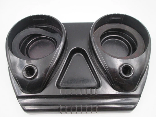 Esterbrook bakelite art deco desk set with crystal inkwells and dip pens stands. 1930's