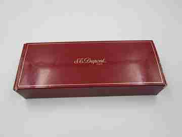 Estilográfica S.T. Dupont París Classique. Plata de ley vermeil 925. Estuche. 2000
