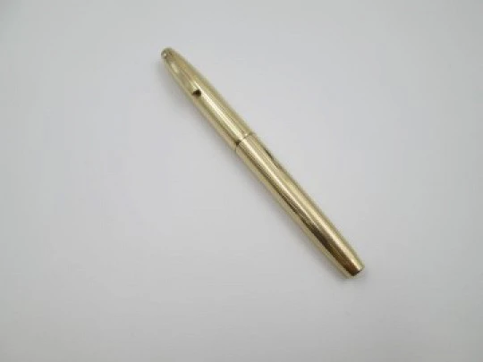 Estilográfica Sheaffer Imperial 777. Chapada oro 12k. Convertidor. 1970