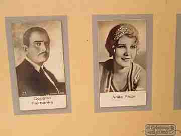 Estrellas del cine. Alemania. 1930. 210 cromos. Bulgaria Filmbilder