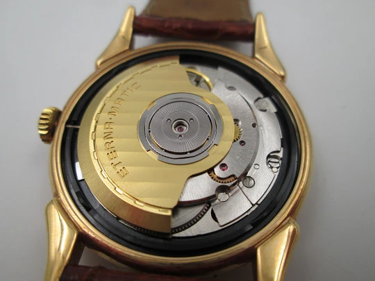 Eterna-Matic 1948 'Les Historiques'. Oro amarillo de 18k. Automático. Calendario