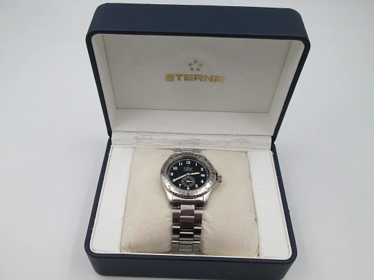 Eterna Matic Airforce. Automatic. Stainless steel. Bracelet. Original box