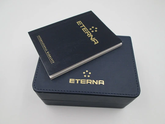 Eterna Matic Airforce. Automatic. Stainless steel. Bracelet. Original box