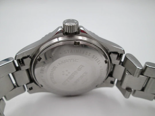 Eterna Matic Airforce. Automatic. Stainless steel. Bracelet. Original box