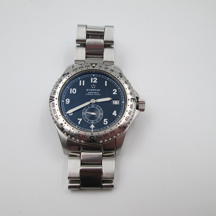 Eterna Matic Airforce Automatic Stainless Steel Bracelet El Coleccionista Eclectico