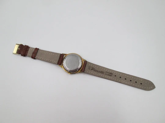 Eterna Matic. Acero y chapado oro. Automático. Esfera champagne. 1960