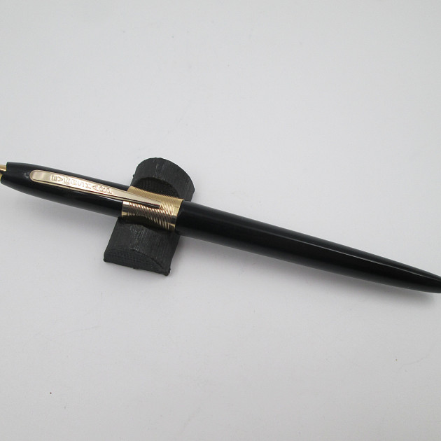 Eversharp Ball Point Pen Black Plastic And Gold Plated | El ...