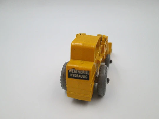 Excavadora hidráulica Weatherill. Lesney. Matchbox series Nº 24. Inglaterra, 1960