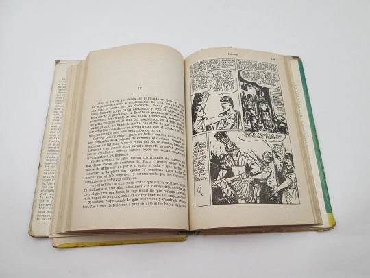 Fabiola. Cardenal Wiseman. Libro ilustrado. Colección Historias. Bruguera, 1957