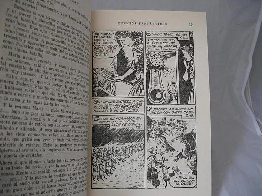 Fantastic tales. Bruguera. 1961. E. Hoffmann. 250 drawings in black