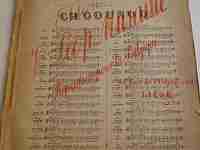 Faust. Charles Gounod. Choudens Père & Fils. 1900's. Paris. 5 Pages