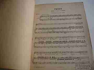 Fausto. Charles Gounod. Choudens Père & Fils. 1900. Paris. 5 Págs.