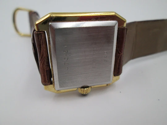 Favre-Leuba ladie's watch. Manual wind. 1960's. Steel & gold plated. Swiss