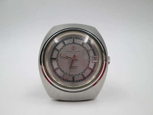 Favre Leuba. 1970's. Quartz movement. Stainless steel