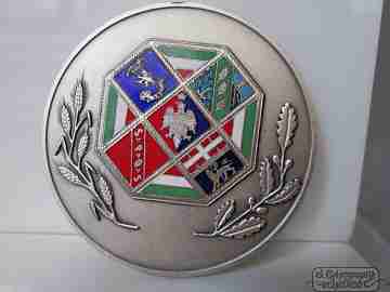 First Choice Regional Council Lazio. Italy. 1970. Enamel and bronze