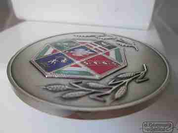 First Choice Regional Council Lazio. Italy. 1970. Enamel and bronze