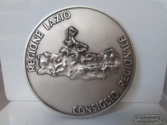 First Choice Regional Council Lazio. Italy. 1970. Enamel and bronze