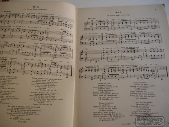 Fredman's songs. 1920. Carl Michael Bellman. Sweden. A. Lundquist