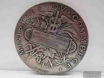 French Republic. Ministry of Commerce. Sterling silver, 1884. France