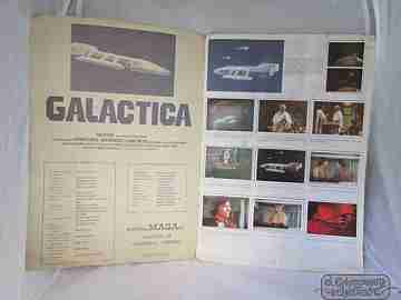 Galáctica. 1978. Editorial Maga. Valencia. 243 cromos. Película