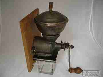 German wall mounted coffee grinder. Robert Zassenhaus. 1940's