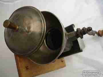 German wall mounted coffee grinder. Robert Zassenhaus. 1940's
