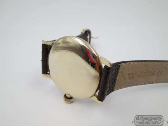 Girard Perregaux Sea Hawk. 10k gold filled. Manual wind. 1950's