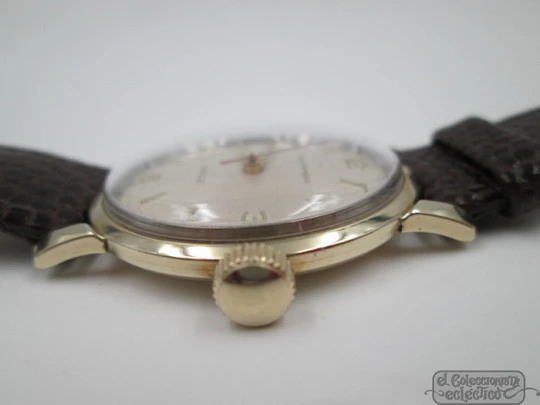 Girard Perregaux Sea Hawk. 10k gold filled. Manual wind. 1950's