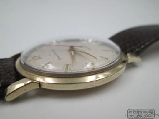 Girard Perregaux Sea Hawk. 10k gold filled. Manual wind. 1950's