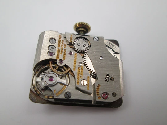 Gruen Curvex Precision art decó. Laminado oro 10k. Cuerda manual. Segundero. 1940