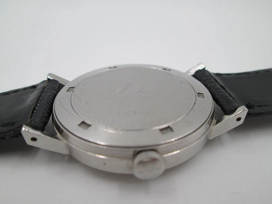 Hamilton dress watch. Stainless steel. Manual wind. 1960's. Swiss