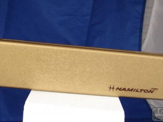 Hamilton Estoril 300. Stainless steel. Automatic. Date. Original box