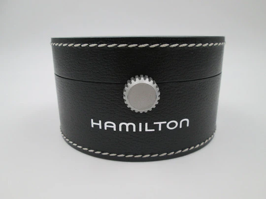 Hamilton Khaki 660 Ft GMT. Automatic. Stainless steel. Calendar. Circa 2000