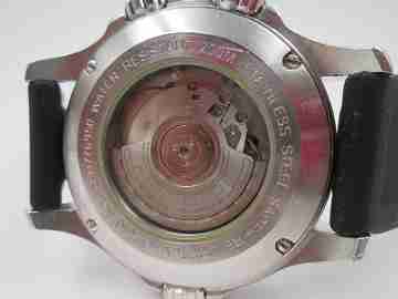 Hamilton Khaki 660 Ft GMT. Automatico. Acero inoxidable. Calendario. Año 2000