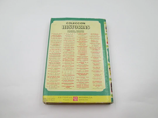 Heidi. Juana Spyri. Libro ilustrado. Colección Historias. Tapas duras. Bruguera, 1959