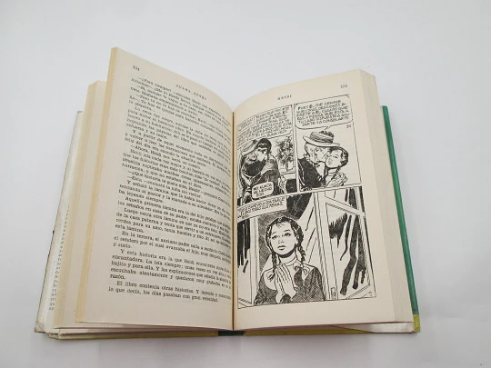 Heidi. Juana Spyri. Libro ilustrado. Colección Historias. Tapas duras. Bruguera, 1959