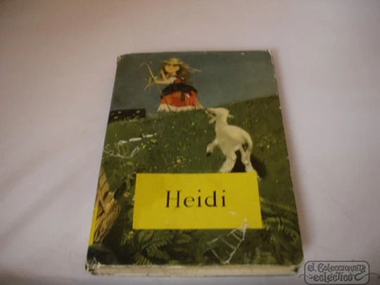 Heidi. Juana Spyri. Molino publisher. 1956. Drawings. J. P. Bocquet