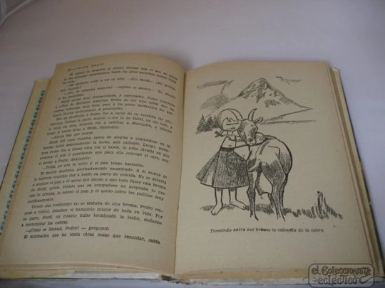 Heidi. Juana Spyri. Molino publisher. 1956. Drawings. J. P. Bocquet
