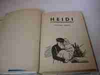 Heidi. Juana Spyri. Molino. 1956. Ilustraciones J. P. Bocquet. 116 Págs.