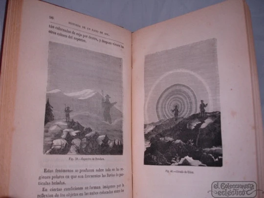 Historia de un rayo de sol. F. Papillon. Dibujos en negro. 1880