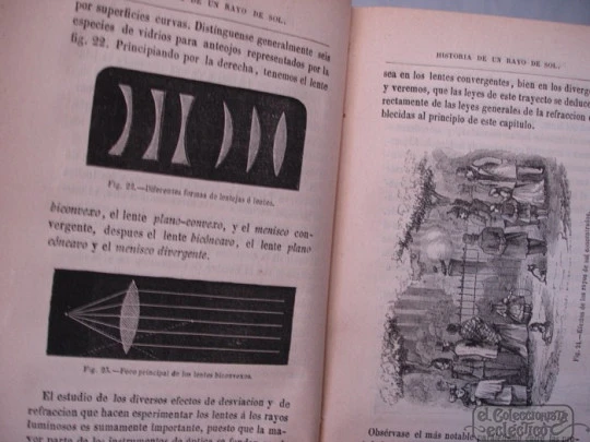 History of a ray of sunshine. 1880. F. Papillon. Black drawings. 205 Pg.